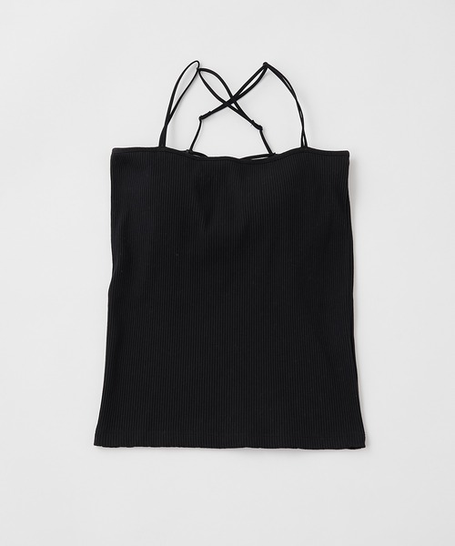 Chico（チコ）の「【WEB限定サイズあり】パット付きバッククロスベアキャミソール（キャミソール・レディース・アイボリー/ブラック/グレー/ピンク/ミント・FREE/X-SMALL）」の18枚目の写真