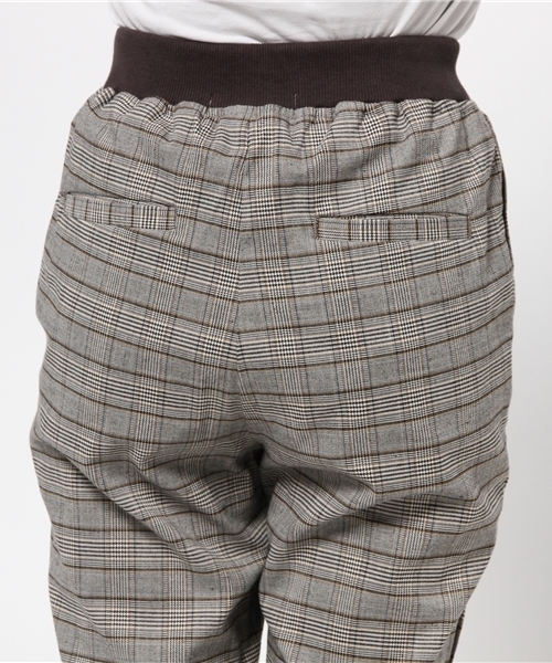 OUTLET（アウトレット）の「【Ciaopanic】グレンチェック裾リブパンツ（その他パンツ・レディース・チャコールグレー/グレー・FREE）」の7枚目の写真