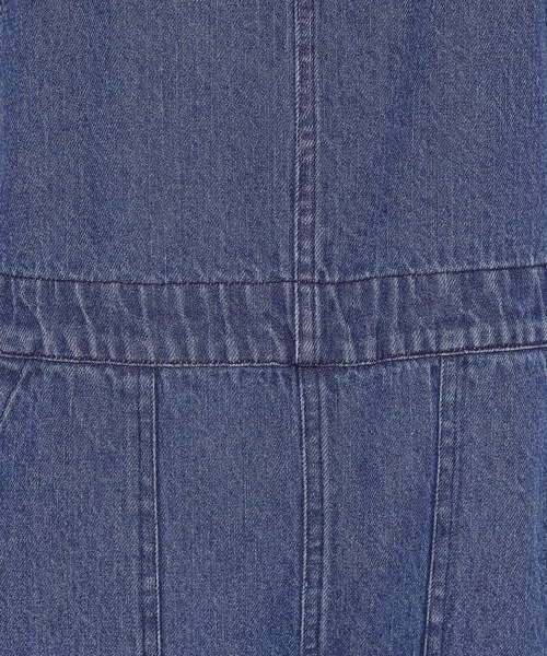 mysty woman（ミスティウーマン）の「セミフレアオーバーオール 272182（サロペット/オーバーオール・レディース・ブラック/ブルー・FREE）」の15枚目の写真