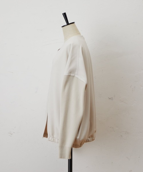 41800円 新品 BEARDSLEY ビアズリー 袖ニットハオリ ブルゾン 41800円 新品 BEARDSLEY ビアズリー 袖ニットハオリ ブルゾン
