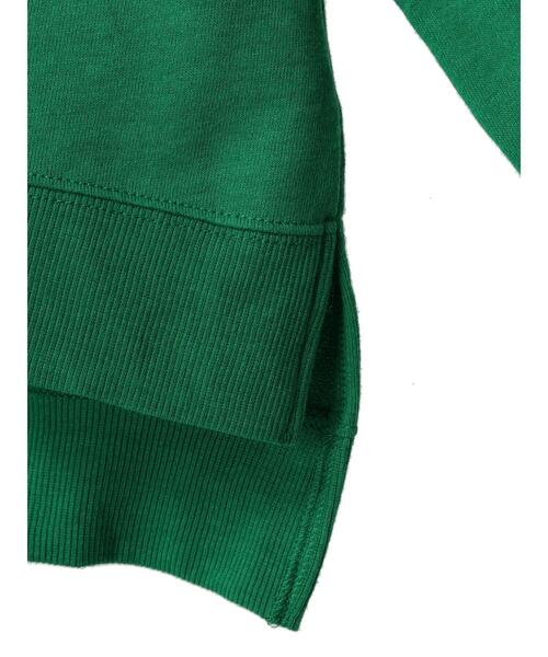 Green Parks(グリーンパークス)の「スタンドハーフジッププルオーバー(パーカー・レディース・ライトベージュ/ネイビー/グリーン・FREE)」の17枚目の写真