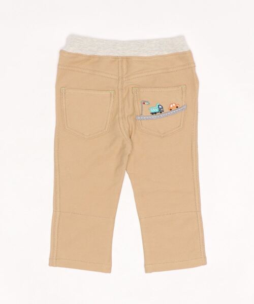 kladskap（クレードスコープ）の「乗り物ロング丈ストレートパンツ（その他パンツ・キッズ・ベージュ/ネイビー・90cm/100cm/80ｃｍ/110cm/120cm/130cm）」の3枚目の写真