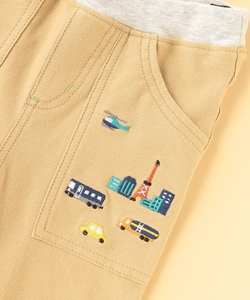 kladskap（クレードスコープ）の「乗り物ロング丈ストレートパンツ（その他パンツ・キッズ・ベージュ/ネイビー・90cm/100cm/80ｃｍ/110cm/120cm/130cm）」の9枚目の写真