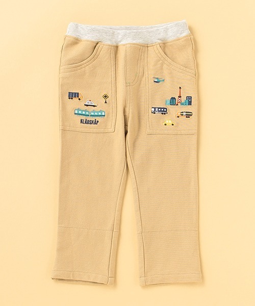 kladskap（クレードスコープ）の「乗り物ロング丈ストレートパンツ（その他パンツ・キッズ・ベージュ/ネイビー・90cm/100cm/80ｃｍ/110cm/120cm/130cm）」の16枚目の写真