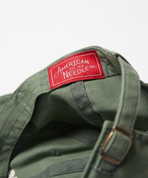 FREAK'S STORE（フリークスストア）の「AMERICAN NEEDLE/アメリカンニードル Kale ロゴキャップ/44950A-KALE（キャップ・メンズ・グリーン・FREE）」の3枚目の写真
