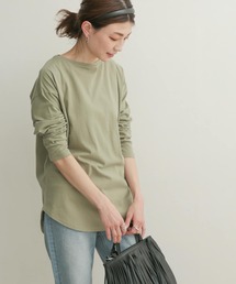URBAN RESEARCH DOORS | ルーズボートネックロングTシャツ(Tシャツ/カットソー)
