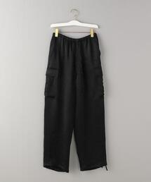 BY アセテートサテン カーゴパンツ