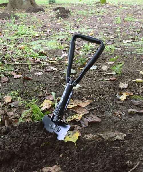 entre square(アントレスクエアー)の「bcl/585 フォーダブル マルチ シャベル ピッケル ポータブル 折り畳み(アウトドアグッズ・レディース・カーキ/ブラック・ONE SIZE)」の22枚目の写真