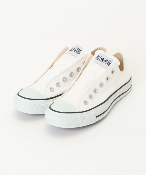 CONVERSE ALL STAR(コンバースオールスター)の「CONVERSE コンバース ALL STAR オールスター スリップ 3 OX(スニーカー・レディース・ホワイト/ブラック・23cm/23.5cm/24.5cm/24.0cm)」の14枚目の写真