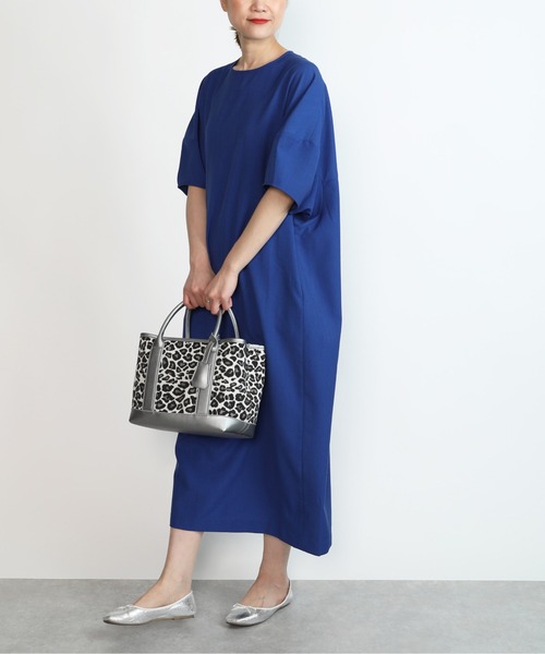 PICCIN（ピッチン）の「コクーンスリーブタックワンピース（ワンピース・レディース・ブラック/イエロー/ブルー・M）」の8枚目の写真