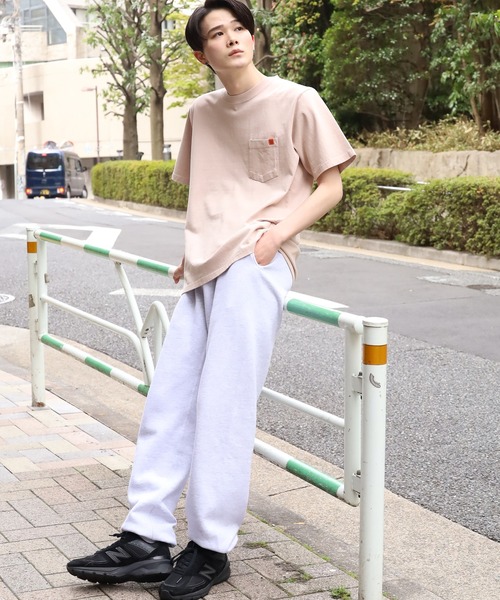 UNIVERSAL OVERALL(ユニバーサルオーバーオール)の「UNIVERSAL OVERALL/ユニバーサルオーバーオール POCKET TEE_PIGMENTDYE ポケットTピグメント 半袖Tシャツ(Tシャツ/カットソー・メンズ・ベージュ/オリーブ/サックスブルー/マスタード・M/XL/L)」の19枚目の写真