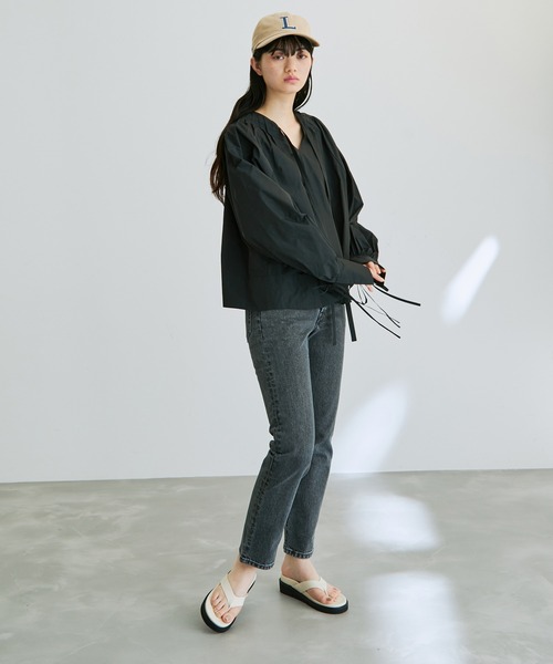 LACOSTE（ラコステ）の「【LACOSTE】L刺繍6方キャップ（キャップ・レディース・ベージュ・FREE）」の10枚目の写真