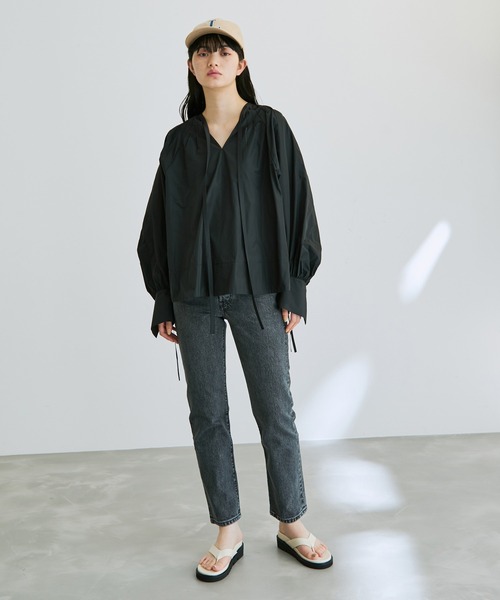 LACOSTE（ラコステ）の「【LACOSTE】L刺繍6方キャップ（キャップ・レディース・ベージュ・FREE）」の13枚目の写真