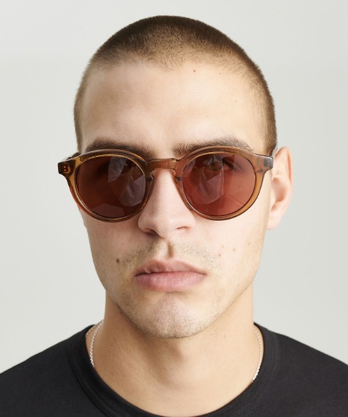 SUN BUDDIES（サンバディーズ）の「【SUN BUDDIES/サンバディーズ】Zinedine ジネディーヌ（サングラス・メンズ・ピンク/ブラウン/クリアイエロー・FREE）」の7枚目の写真