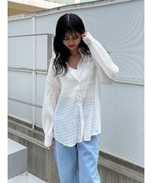 ENVYM | プリーテッドルーズＳＨ(シャツ/ブラウス)