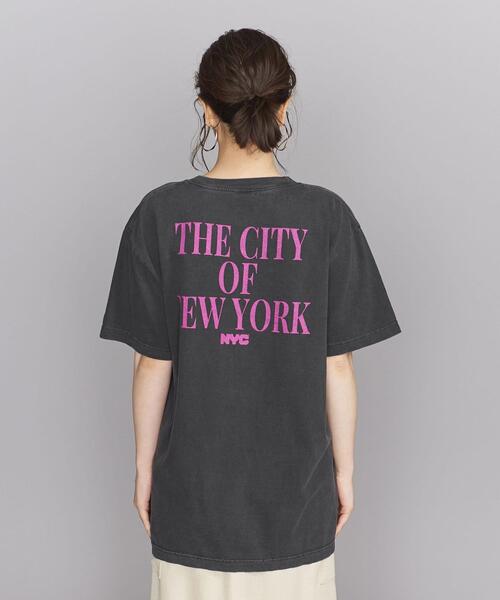 GOOD ROCK SPEED（グッドロックスピード）の「【別注】＜GOOD ROCK SPEED＞NYC ロゴプリント Tシャツ（Tシャツ/カットソー・レディース・ホワイト/ブラック/ライトピンク・FREE）」の6枚目の写真