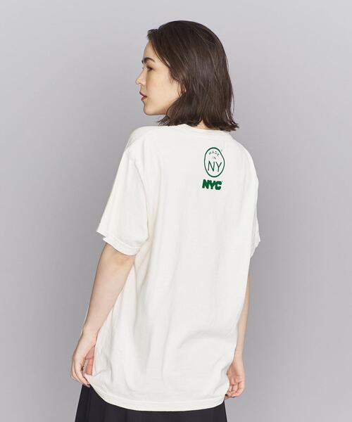 GOOD ROCK SPEED（グッドロックスピード）の「【別注】＜GOOD ROCK SPEED＞NYC ロゴプリント Tシャツ（Tシャツ/カットソー・レディース・ホワイト/ブラック/ライトピンク・FREE）」の7枚目の写真