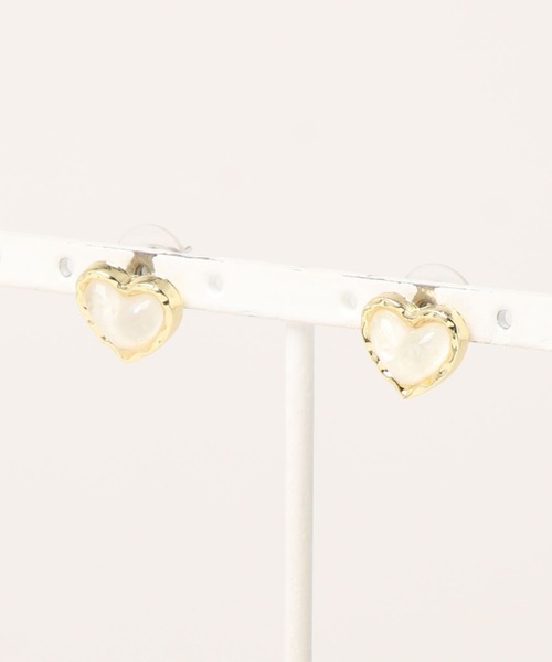apres jour（アプレジュール）の「【apres jour×ARIAZ】きらきらヴィンテージピアス（ピアス（両耳用）・レディース・ブラック/ホワイト・FREE）」の5枚目の写真