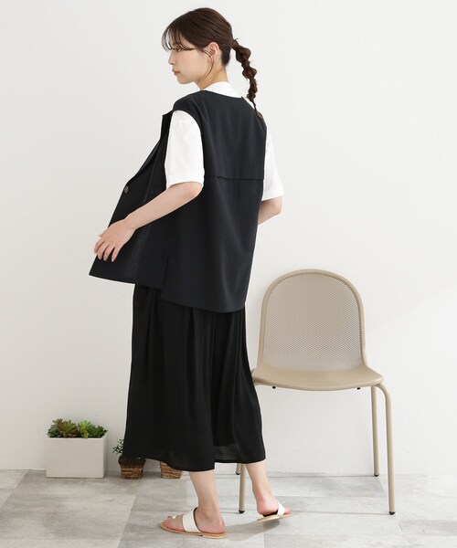 Cutie Blonde（キューティーブロンド）の「◆カレッジBIGロゴTシャツ（Tシャツ/カットソー・レディース・チャコールグレー/オフホワイト/オレンジ/ライトベージュ・02/03）」の15枚目の写真