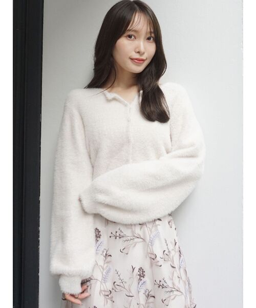 MERCURYDUO（マーキュリーデュオ）の「ミニシャギーロングスリーブ