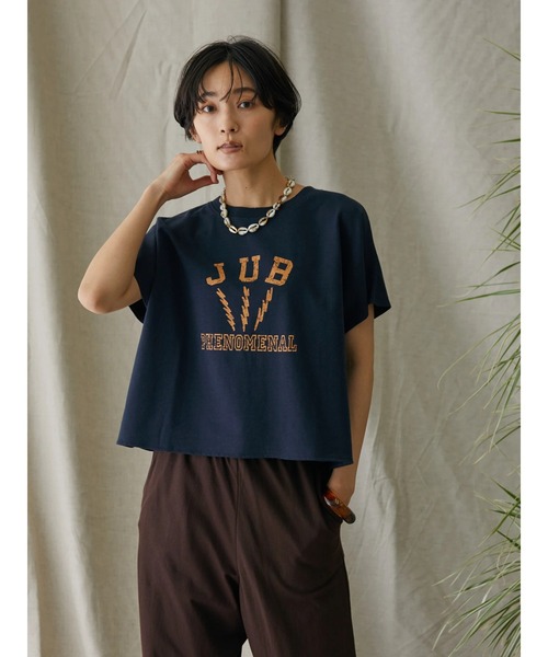 AMERICAN HOLIC(アメリカンホリック)の「フレンチスリーブ裏毛ロゴプルオーバー3(Tシャツ/カットソー・レディース・ネイビー・M/L)」の22枚目の写真