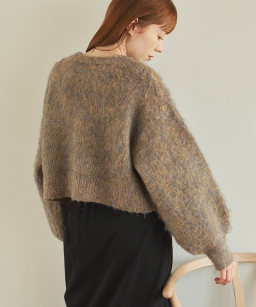シャギーミックスニット（ニット/セーター）｜hinari（ヒナリ）