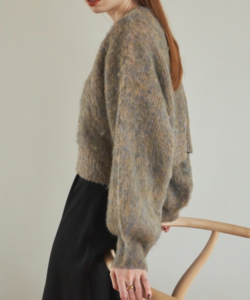 シャギーミックスニット（ニット/セーター）｜hinari（ヒナリ）