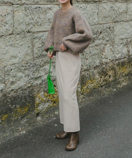 シャギーミックスニット（ニット/セーター）｜hinari（ヒナリ）