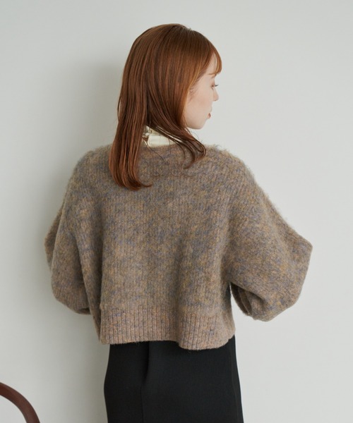 シャギーミックスニット（ニット/セーター）｜hinari（ヒナリ）