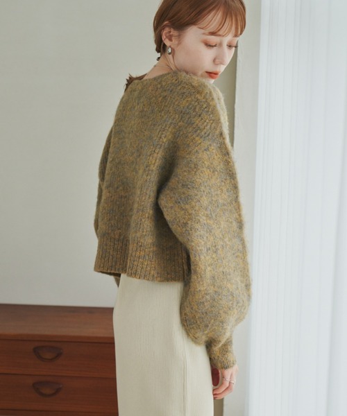 シャギーミックスニット（ニット/セーター）｜hinari（ヒナリ）