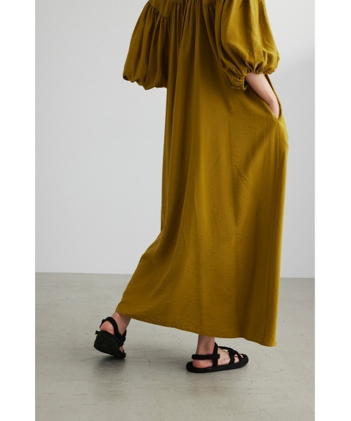 STYLEMIXER（スタイルミキサー）の「バックリボンボリュームワンピース（ワンピース・レディース・レッド/ダークグリーン/ブラック・MEDIUM/SMALL）」の20枚目の写真