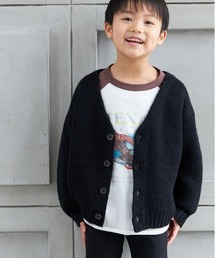 MAKE YOUR DAY | モヘア風カーディガン■80～140cm(カーディガン/ボレロ)