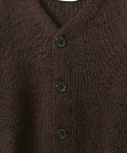 MAKE YOUR DAY（メイクユアデイ）の「モヘア風カーディガン■80～140cm（カーディガン/ボレロ・キッズ・ブラック/モカ/パープル・80/90/100/110/120/130/140）」の17枚目の写真