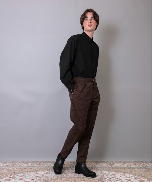 FACTOTUM（ファクトタム）の「【FACTOTUM】ウールチェック1Pパンツ