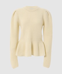 PEPLUM SWEATER