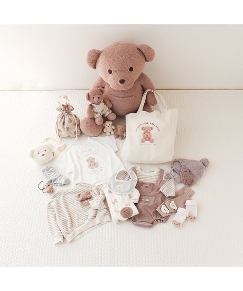 apres les cours(アプレレクール)の「tiny bear モチーフヘアゴム(ヘアゴム・キッズ・ベージュ/アイボリー・FREE)」の6枚目の写真