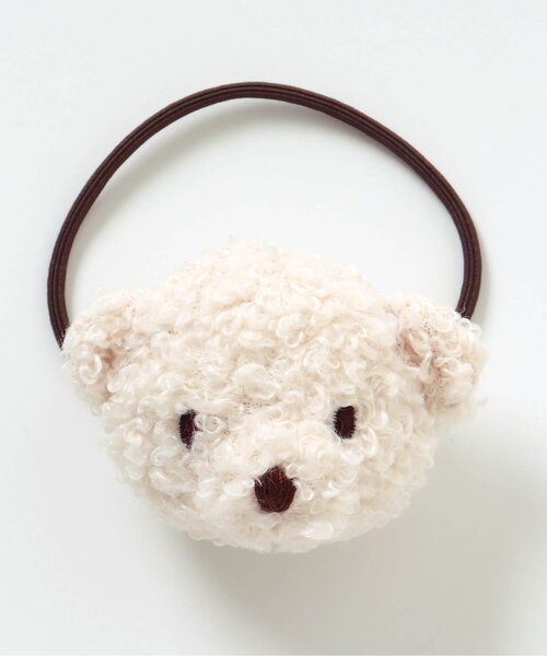 apres les cours(アプレレクール)の「tiny bear モチーフヘアゴム(ヘアゴム・キッズ・ベージュ/アイボリー・FREE)」の8枚目の写真