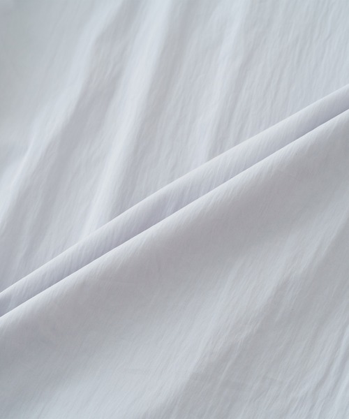 BRICK & SONS（ブリックアンドサンズ）の「SHELTECH リラックスバンドカラーシャツ＜ライトグレー＞（シャツ/ブラウス・メンズ・ライトグレー・LL/S/M/L）」の5枚目の写真