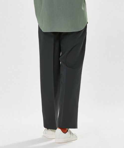 EDIFICE（エディフィス）の「"E"TROUSERS（E-5）ツイル 2タック ワイド パンツ（スラックス・メンズ・ブラック/ベージュ/カーキ・SMALL/MEDIUM/LARGE）」の17枚目の写真