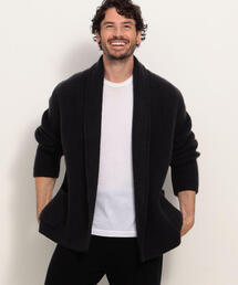 美品 ジェームスパース JAMESPERSEショールカラースウェットカーディガン 美品 ジェームスパース JAMESPERSEショールカラースウェット