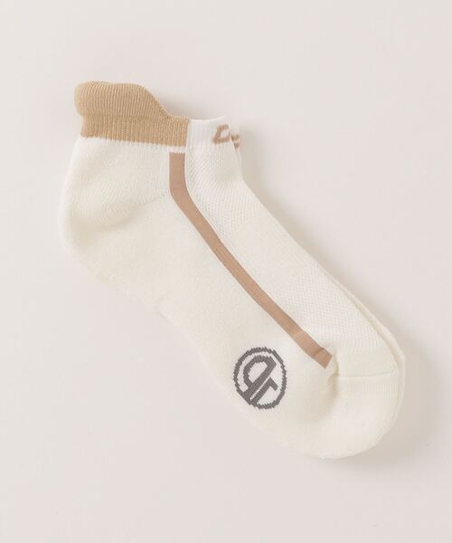 CPG GOLF（シーピージーゴルフ）の「simple ankle socks（シンプルアンクルソックス）（ソックス/靴下・レディース・ホワイト/ベージュ/ネイビー・ONE SIZE）」の5枚目の写真