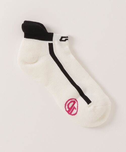 CPG GOLF（シーピージーゴルフ）の「simple ankle socks（シンプルアンクルソックス）（ソックス/靴下・レディース・ホワイト/ベージュ/ネイビー・ONE SIZE）」の6枚目の写真