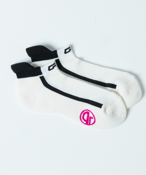 CPG GOLF（シーピージーゴルフ）の「simple ankle socks（シンプルアンクルソックス）（ソックス/靴下・レディース・ホワイト/ベージュ/ネイビー・ONE SIZE）」の7枚目の写真