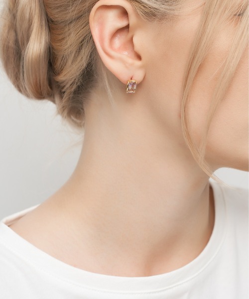 K18 アメトリン ピアス（ピアス（両耳用））｜Jewel closet by L&Co