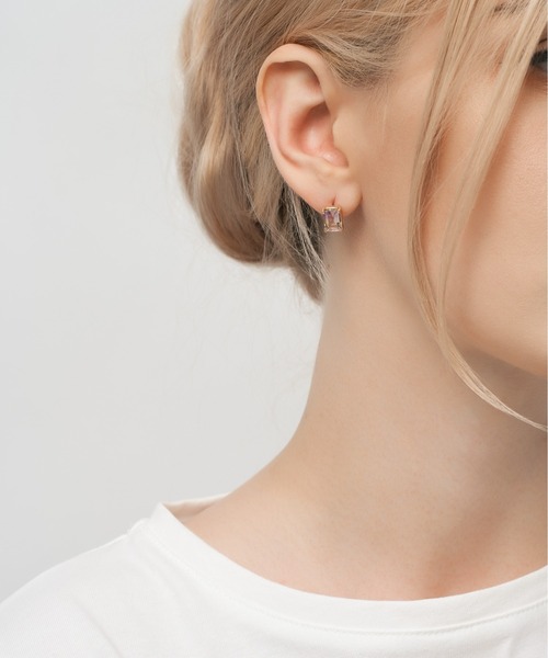 K18 アメトリン ピアス（ピアス（両耳用））｜Jewel closet by L&Co