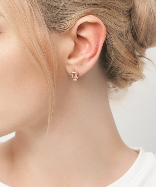 アメトリン　ピアスチャームk18YG セール】K18 アメトリン ピアス（ピアス（両耳用））｜Jewel closet by