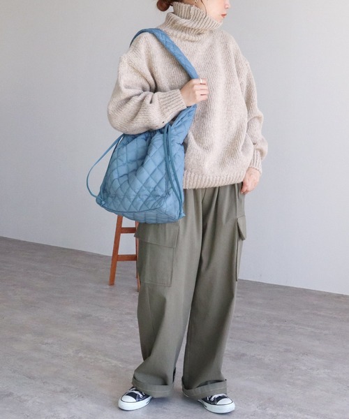 reca(レカ)の「【ZOZOTOWN限定】キルティングショルダーバッグ(ショルダーバッグ・レディース・オフホワイト/ブルー・ONESIZE)」の16枚目の写真