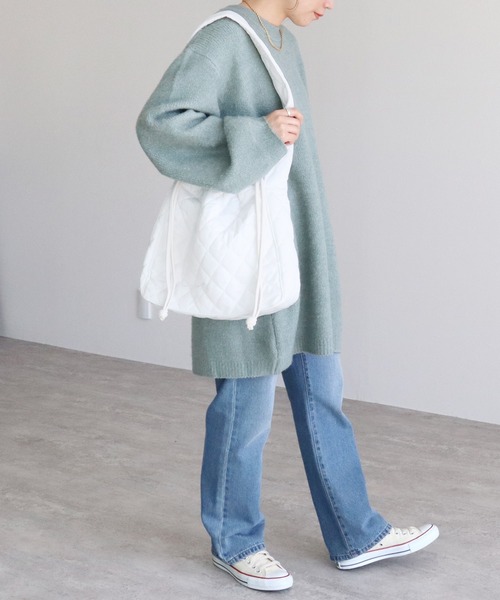 reca(レカ)の「【ZOZOTOWN限定】キルティングショルダーバッグ(ショルダーバッグ・レディース・オフホワイト/ブルー・ONESIZE)」の8枚目の写真