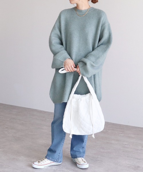 reca(レカ)の「【ZOZOTOWN限定】キルティングショルダーバッグ(ショルダーバッグ・レディース・オフホワイト/ブルー・ONESIZE)」の9枚目の写真