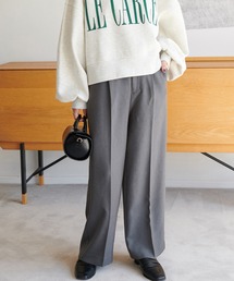 DISCOAT | テックウールストレッチワイドパンツ(その他パンツ)